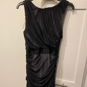 Calvin Klein Ruche Cocktail Dress